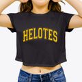 Helotes Texas Varsity Women's Crop Top additional view 3