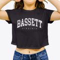 Bassett Virginia Urban Vibe Women's Crop Top additional view 3