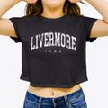 Livermore Iowa Urban Vibe Women's Crop Top additional view 3