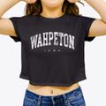 Wahpeton Iowa Urban Vibe Women's Crop Top additional view 3