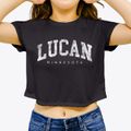 Lucan Minnesota Urban Vibe Women's Crop Top additional view 3