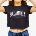 Salamonia Indiana Urban Vibe Women's Crop Top additional view 3