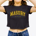 Masury Ohio Urban Vibe Women's Crop Top additional view 3