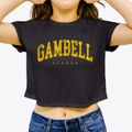 Gambell Alaska Urban Vibe Women's Crop Top additional view 3