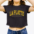 La Platte Nebraska Urban Vibe Women's Crop Top additional view 3