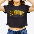 Sunbury Pennsylvania Urban Vibe Women's Crop Top additional view 3
