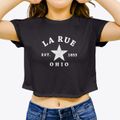 La Rue Ohio Star Women's Crop Top additional view 3