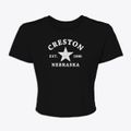 Creston Nebraska Star Women's Crop Top additional product view 1