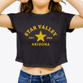 Star Valley Arizona Star Women's Crop Top additional view 3