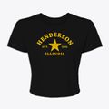 Henderson Illinois Star Women's Crop Top additional view 1