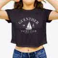 Guenther Wisconsin Yacht Club Women's Crop Top additional view 3