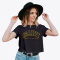 Gary West Virginia Inline Women's Crop Top additional product view 2