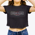 Cheshire Village Connecticut Artbox Women's Crop Top additional view 3
