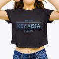 Key Vista Florida Horizon Women's Crop Top additional view 3