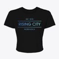 Rising City Nebraska Horizon Women's Crop Top additional view 1