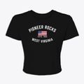 Pioneer Rocks West Virginia Patriot Women's Crop Top additional view 1