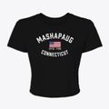 Mashapaug Connecticut Patriot Women's Crop Top additional view 1