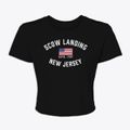Scow Landing New Jersey Patriot Women's Crop Top additional view 1