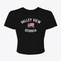 Valley View Georgia Patriot Women's Crop Top additional view 1