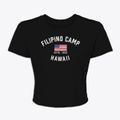 Filipino Camp Hawaii Patriot Women's Crop Top additional view 1