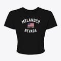 Melandco Nevada Patriot Women's Crop Top additional view 1