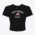 West Bowdoin Maine Patriot Women's Crop Top additional view 1