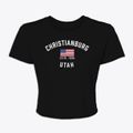 Christianburg Utah Patriot Women's Crop Top additional view 1