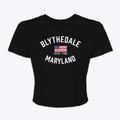 Blythedale Maryland Patriot Women's Crop Top additional view 1