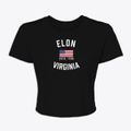 Elon Virginia Patriot Women's Crop Top additional product view 1