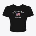 Little Lake City Florida Patriot Women's Crop Top additional view 1