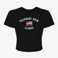 Pleasant View Illinois Patriot Women's Crop Top additional view 1
