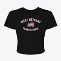 West Bethany Pennsylvania Patriot Women's Crop Top additional view 1