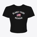 Blaney Park Michigan Patriot Women's Crop Top additional view 1