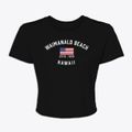 Waimanalo Beach Hawaii Patriot Women's Crop Top additional view 1