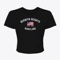 Berwyn Heights Maryland Patriot Women's Crop Top additional view 1