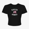 Kailua Hawaii Patriot Women's Crop Top additional view 1