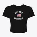 Exeter Wisconsin Patriot Women's Crop Top additional product view 1