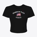 Grandview Plaza Kansas Patriot Women's Crop Top additional view 1