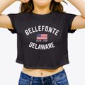 Bellefonte Delaware Patriot Women's Crop Top additional view 3