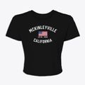 Mckinleyville California Patriot Women's Crop Top additional view 1