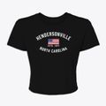 Hendersonville North Carolina Patriot Women's Crop Top additional view 1