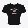 New Hackensack New York Patriot Women's Crop Top additional view 1