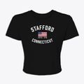 Stafford Connecticut Patriot Women's Crop Top additional view 1