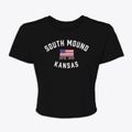 South Mound Kansas Patriot Women's Crop Top additional view 1