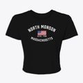 North Monson Massachusetts Patriot Women's Crop Top additional view 1