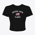 Crystal Vista Illinois Patriot Women's Crop Top additional view 1