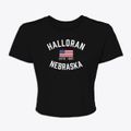 Halloran Nebraska Patriot Women's Crop Top additional view 1
