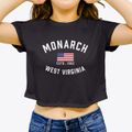 Monarch West Virginia Patriot Women's Crop Top additional view 3