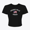 Advance Mills Virginia Patriot Women's Crop Top additional view 1