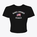 Nance Springs Georgia Patriot Women's Crop Top additional view 1